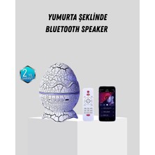 TeknoBaran Dinozor Yumurta Gece Lambası Projektör – 14 Renk Seçeneği