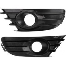 TŞT Citroen C4 Ön Tampon Sis Lamba Delikli Siyah Sol 2004- (Oem No:  7414JT)