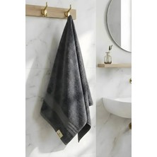 Nimba Home Premium Gri %100 Pamuk El Yüz Havlusu 50X80 cm