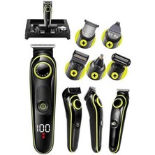 DecoTech Unısex Çok Fonksiyonlu Bakım Seti LED Göstergeli Tıraş Makinesi Saç Sakal Vücut