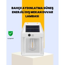 Marsilyan Sensörlü Solar LED Dış Duvar Aydınlatma