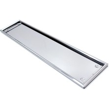 Otohousse Krom Plakalık Yazısız 53X12CM 1 Adet