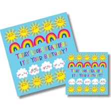 Rachel Ellen Design Rachel Ellen Yap Boz Yazı Kartı /today Looks Beautiful