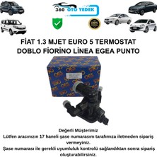 Oes T11603 Fiat 1.3 Mjet Euro 5 Termostat Doblo Fiorino Linea Egea Punto