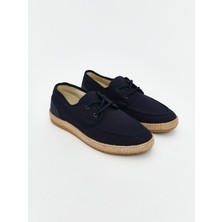 Lc Waikiki Yeni Sezon Bağcıklı Hasır Tabanlı Erkek Klasik Ayakkabı