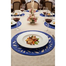 Morika Hotel & Home Textile Deluxe Serisi 6'lı Yuvarlak Amerikan Servisi