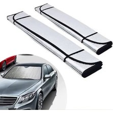 Marsilyan Oto Ön Cam Güneşlik Katlanabilir Uv Koruyucu Renault Megane Hyundai I20 Opel Astra Toyota Corolla