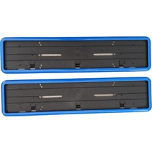 Otohousse Çerçeveli Plakalık Plaka Altlığı Mavi 2'li