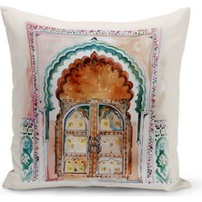 Bertille Home Ramazan Serisi Çift Tarafı Dijital Baskılı Kırlent Kılıfı (Ramadan Cushion Cover)