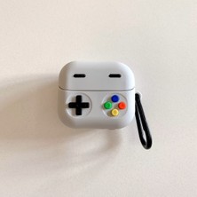 Guleron Samsung Galaxy Buds 3 Fe Uyumlu Figürlü Silikon Askılı Kılıf+Kanca