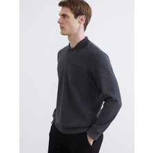 Lc Waikiki Yeni Sezon Polo Yaka Erkek Sweatshirt