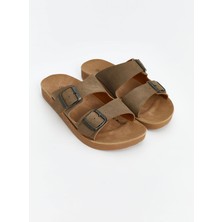 Lc Waikiki Yeni Sezon Çift Bantlı Kadın Terlik