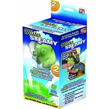 Lokiboo Mister Steamy Buharlı Çamaşır Kurutma ve Ütü Topları Pratik 2'li ( Lisinya )