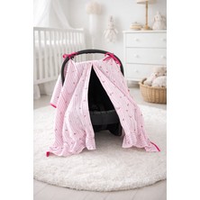 Heianmono 2 Kat Önden Çıtçıtlı %100 Pamuk Müslin Puset Örtüsü