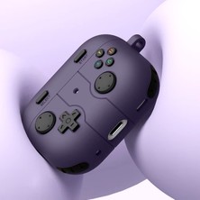 Guleron Apple Airpods Pro 3. Nesil (2025) Uyumlu Silikon Kılıf Anahtarlıklı Kılıf [gampad Tasarımı]