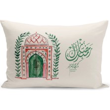 Bertille Home Ramazan Serisi Çift Tarafı Dijital Baskılı Kırlent Kılıfı (Ramadan Cushion Cover)