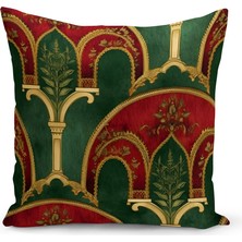 Bertille Home Ramazan Serisi Çift Tarafı Dijital Baskılı Kırlent Kılıfı (Ramadan Cushion Cover)