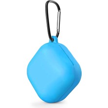 Guleron Samsung Galaxy Buds Core Uyumlu Mat Silikon Kılıf+Kanca
