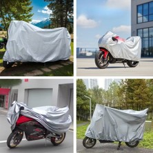 ForWhat Büro Ev Ofis Motor Bisiklet Için Sızdırmaz Yağmur Kar Dolu Koruyucu Örtü Brandası