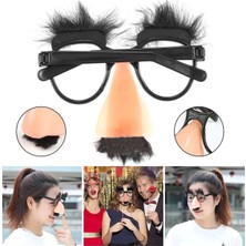 Lokiboo Eğlenceli Kılık Değiştirme Kaş Bıyık Mizah Gözlüğü 9X13 cm - Lisinya