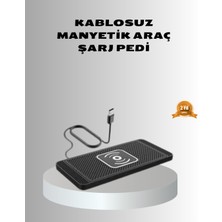 Marsilyan Manyetik Şarj Pedi 7.5W 10W 15W Hızlı Şarj Kaymaz Tabanlı