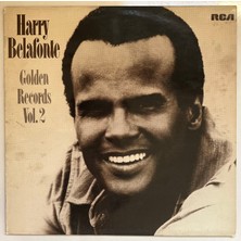 RCA Harry Belafonte Golden Records, Vol. 2 Lp Plak (Orijinal 1974 Dönem Alman Baskı Plak)