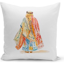 Bertille Home Ramazan Serisi Çift Tarafı Dijital Baskılı Kırlent Kılıfı (Ramadan Cushion Cover)