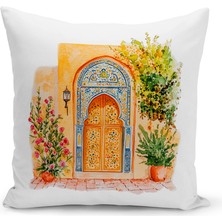 Bertille Home Ramazan Serisi Çift Tarafı Dijital Baskılı Kırlent Kılıfı (Ramadan Cushion Cover)
