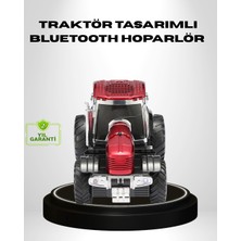 Store Mania Retro Traktör Tasarımlı Kablosuz Hoparlör USB Tf Aux Fm Destekli (STORE-MANIA-5938)