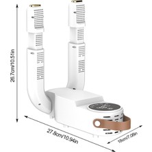 ForWhat Büro Ev Ofis Hediyesi Için Dijital Ayakkabı Kurutma Isıtma Aparatı