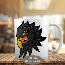 Asilmeydan Siyah Huysuz Kartal Kupa Bardak HEDIYELIK-25-14820