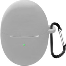 Guleron Huawei Freebuds 5 Uyumlu Mat Silikon Kılıf  + Kancalı