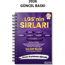 Alan Yayınları 8. Sınıf LGS Sırları Kitabı 2026