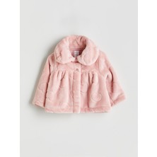 Lc Waikiki Yeni Sezon Bebe Yaka Kız Bebek Pelüş Mont