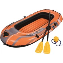 Lokiboo 2 Kişilik Bot Hydroforce 196X114 cm (Pompa+Kürek) Bestway - 61062 (Lisinya)