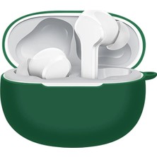 Guleron Realme Buds T100 Uyumlu Silikon Kılıf Kanca