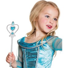 Lokiboo Mavi Renk Kalp Işlemeli Karlar Ülkesi Elsa Asası - Lisinya