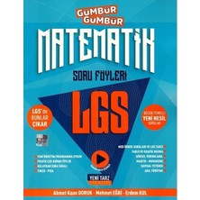 Yeni Tarz Yayınları 8. Sınıf LGS Matematik Gümbür Gümbür Soru Föyleri - Ahmet Kaan Doruk