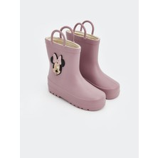 Lc Waikiki Yeni Sezon Minnie Mouse Baskılı Kız Bebek Yağmur Botu