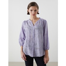 Lc Waikiki Yeni Sezon Kaçık Yaka Nakışlı Kadın Bluz