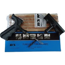 Bsr Dubleks Lastik Tamir Seti (2 Alet ve 25 Ad Uzun Fitil)