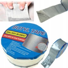 Evimdeyokyok Çamur Bant 10 cm x 5 mt Sakız Bant Su Geçirmez Boru Çatı Çatlak Yalıtım Bandı