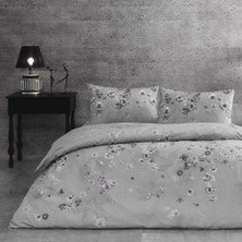 SHC4200 Çift Kişilik Ranforce Nevresim Takımı Claire Gri