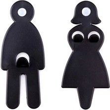 Starseven Sevimli Kız ve Erkek Askı Seti (2 Adet)