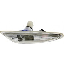 Tyc Bmw X3 Ön Çamurluk Sinyali Beyaz Sağ 2004-2010 (Oem No:  63133418448)