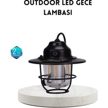 Zenvia Outdoor Retro Kamp Işığı Uzun Ömürlü Pil Taşınabilir Suya Dayanıklı ZNV2025