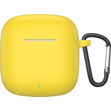 Guleron Huawei Freebuds Se 3 Uyumlu Yumuşak Silikon Kılıf+Kanca