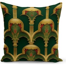 Bertille Home Ramazan Serisi Çift Tarafı Dijital Baskılı Kırlent Kılıfı (Ramadan Cushion Cover)