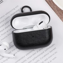 Guleron Airpods Pro (2. Nesil) Lüx Deri Suni Deri Kılıf 360 Koruma