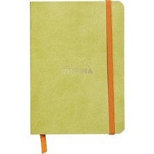 Hype Store Rhodia 117306C Yumuşak Kapaklı Defter, Çizgili, Anise Green, A6